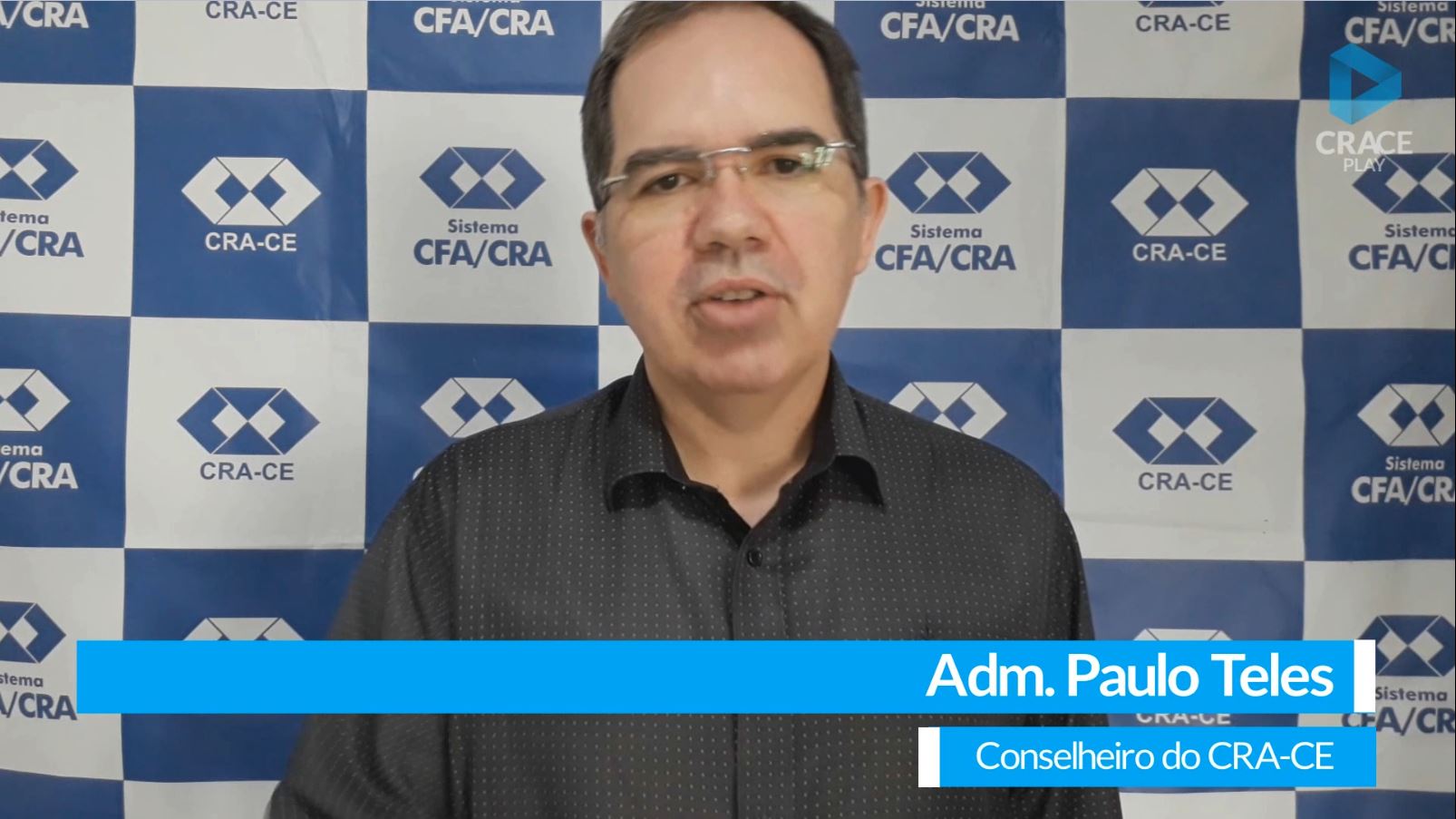 O Adm. Paulo Teles faz convite para o  evento Conexão CE-SP