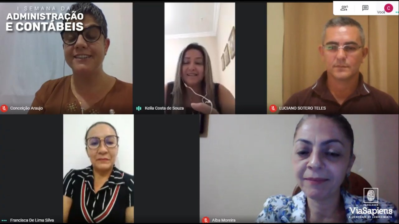 Admª Conceição Araújo realiza palestra online