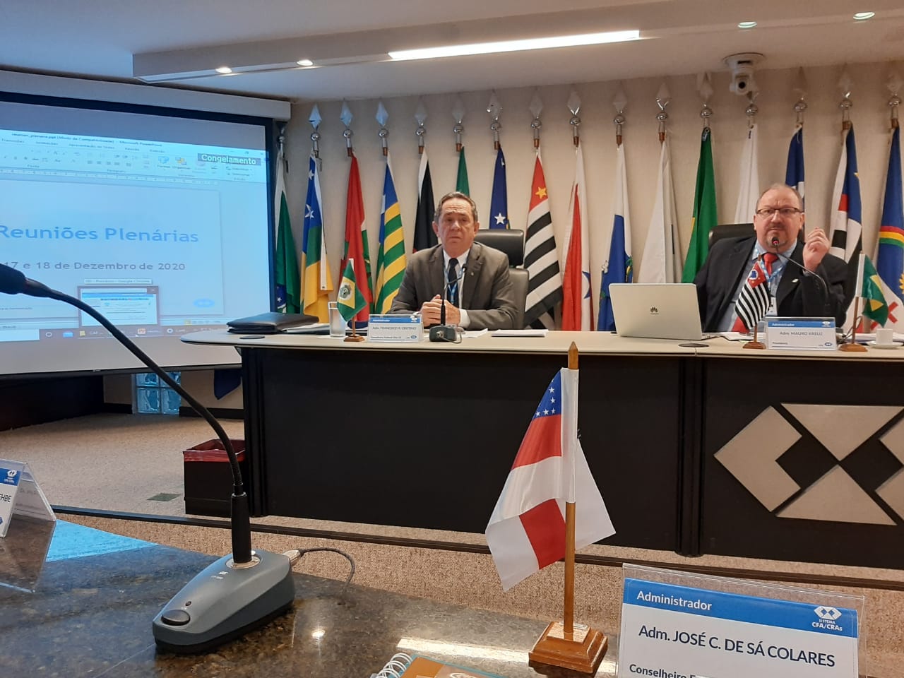 Adm. Rogério Cristino destaca ações da última Direx de 2020