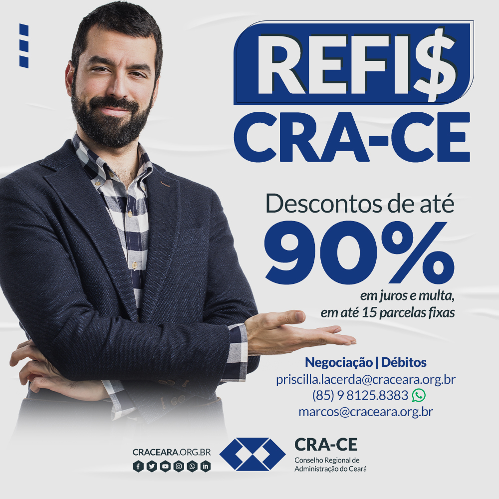 Já sabe como regularizar as dívidas com o CRA-CE?