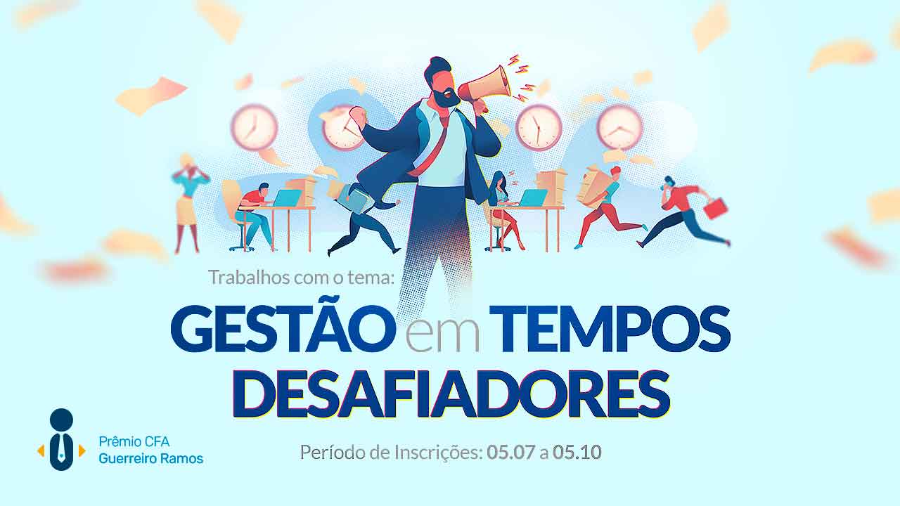 Inscrições para Prêmio CFA Guerreiro Ramos até hoje; corra