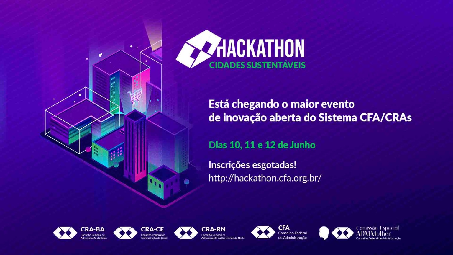 Hackathon Cidades Sustentáveis tem início nesta sexta, dia 10