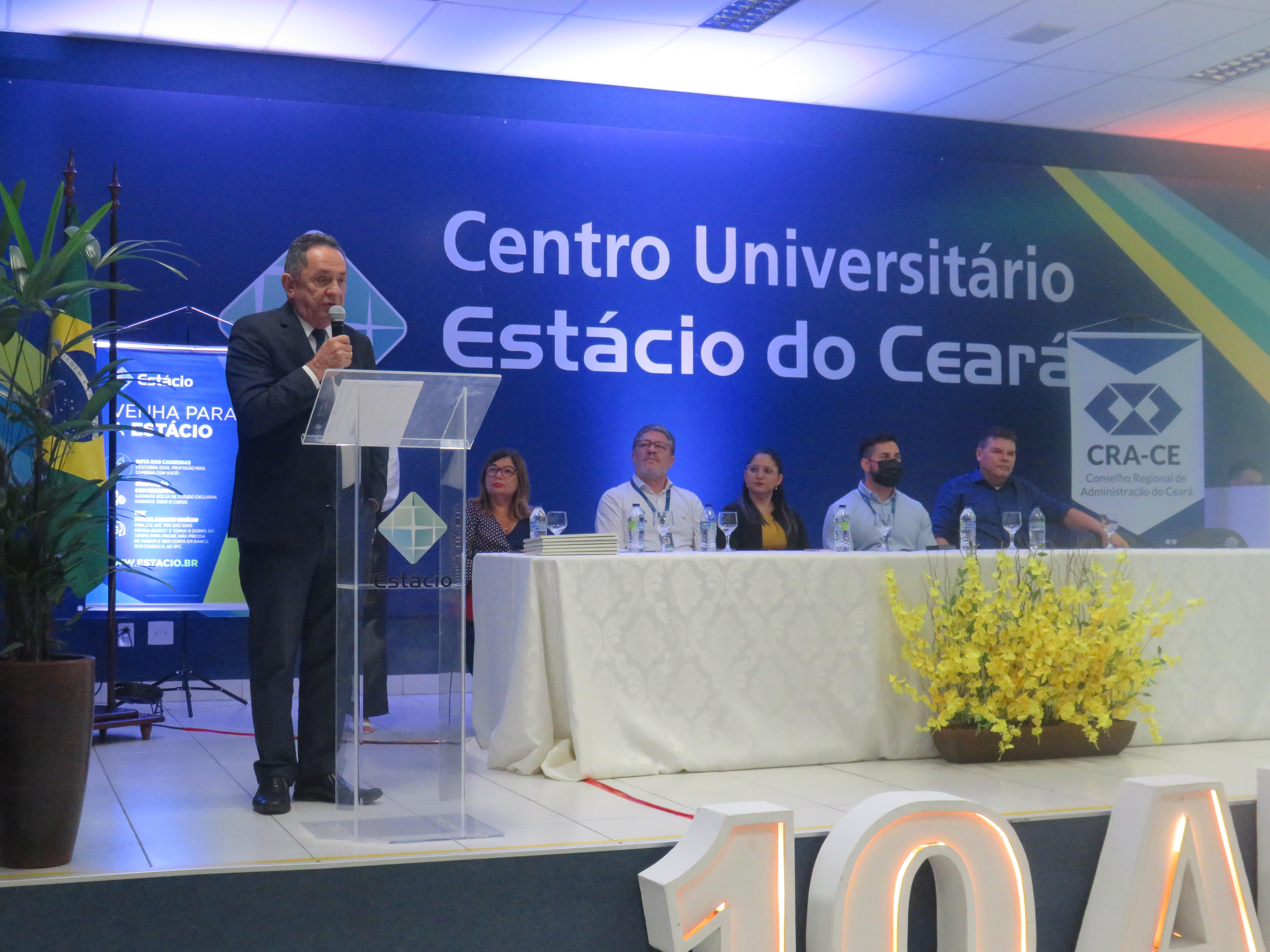 CRA-CE participa de comemoração dos 10 anos da Estácio Parangaba