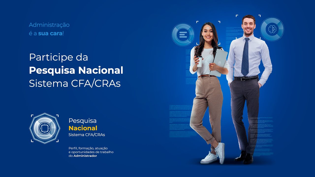 Participe da Pesquisa Nacional Sistema CFA/CRAs
