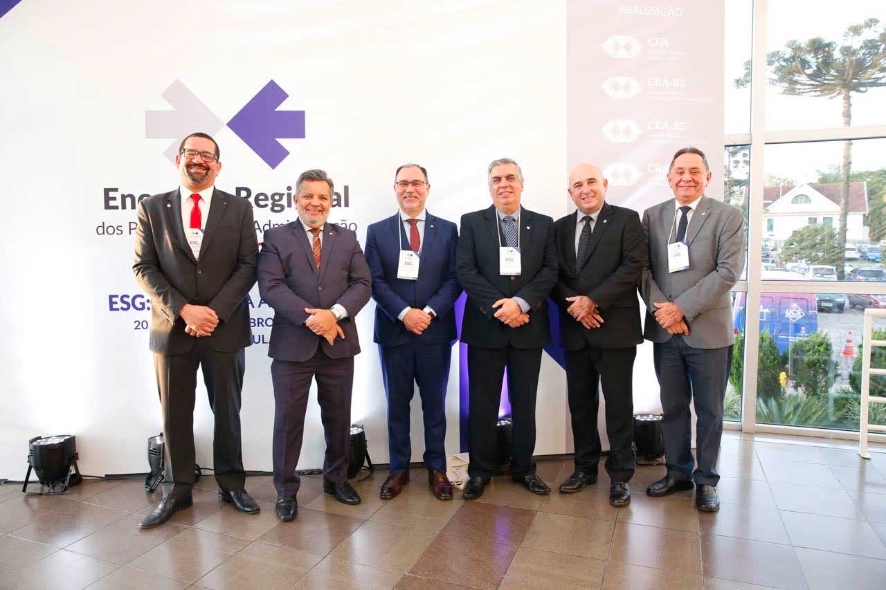 Presidente do CRA-CE, Adm. Rogério Cristino, Participa do ERPA-SUL para Debater ESG