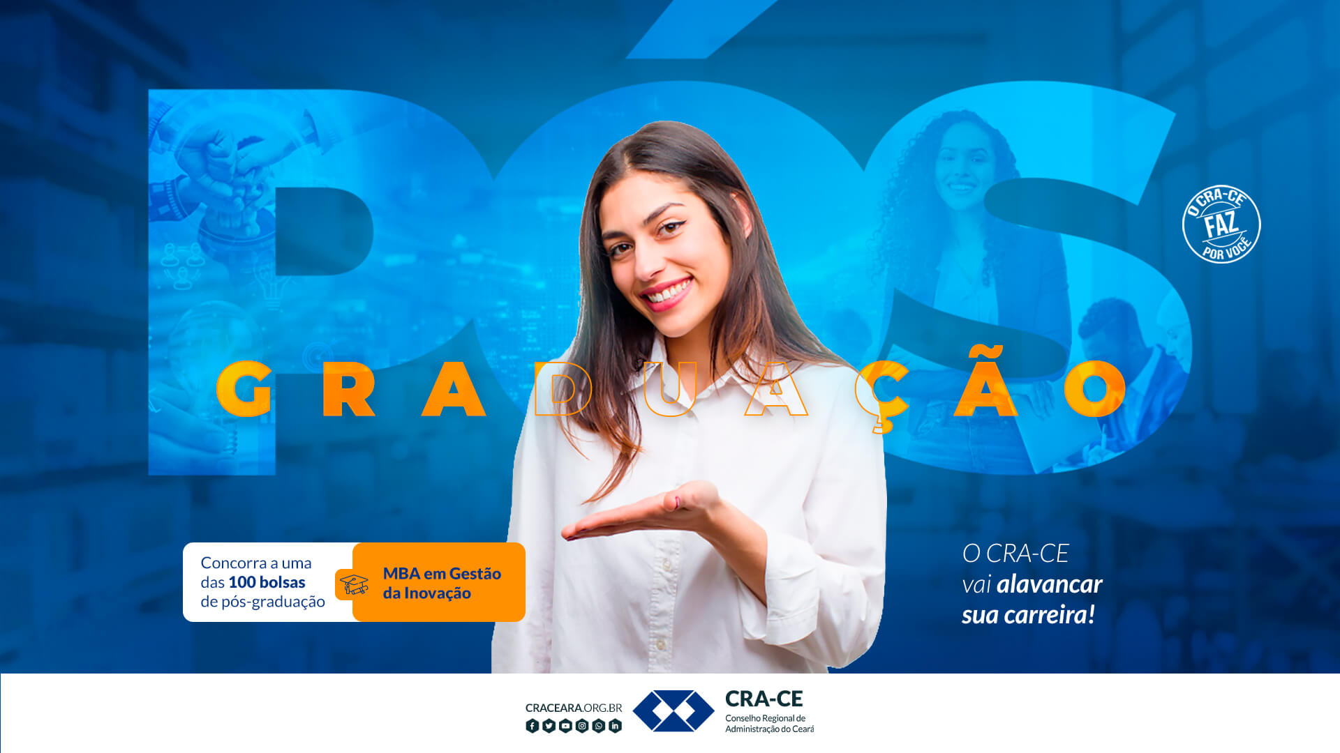 Acompanhe o sorteio das 100 bolsas de Pós-MBA em Gestão da Inovação!
