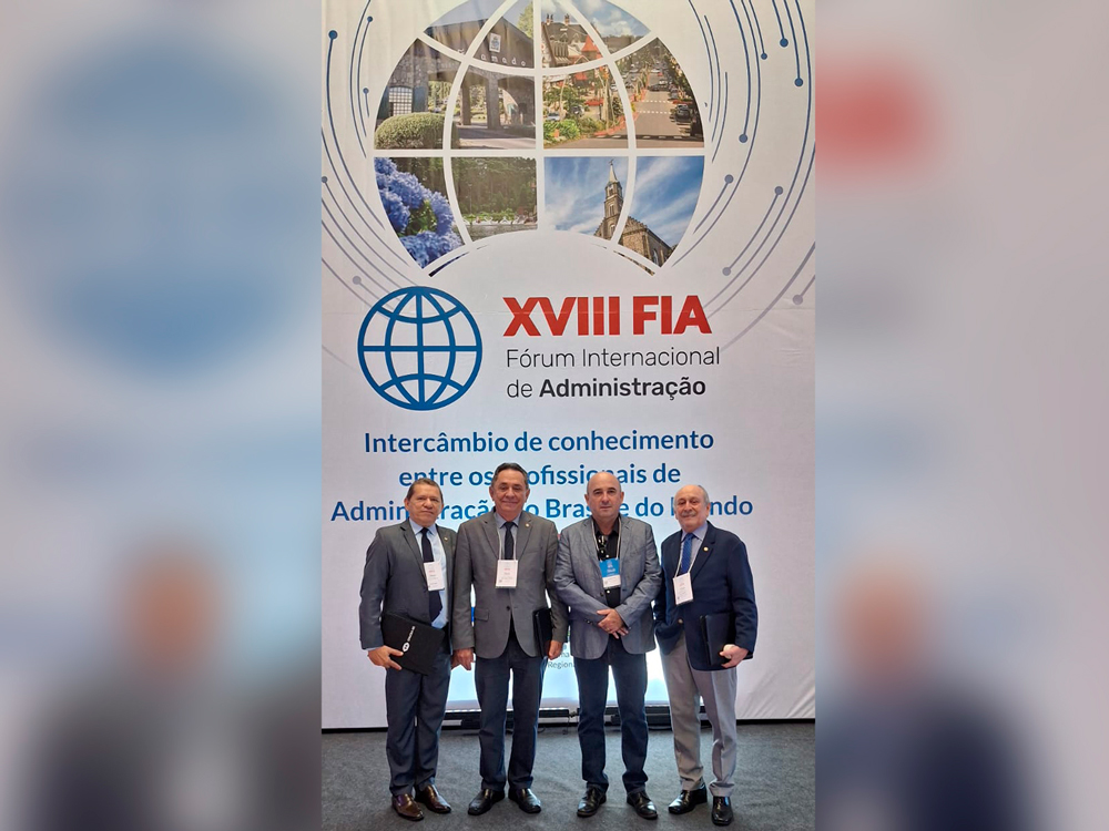 CRA-CE marca presença no Fórum Internacional de Administração 2024 em Gramado