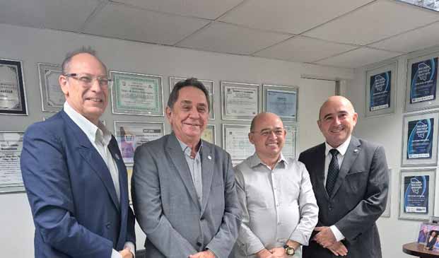 Presidentes do CRA-CE e CFA alinham com deputado Sérgio Aguiar os preparativos para o Dia do Administrador 2025