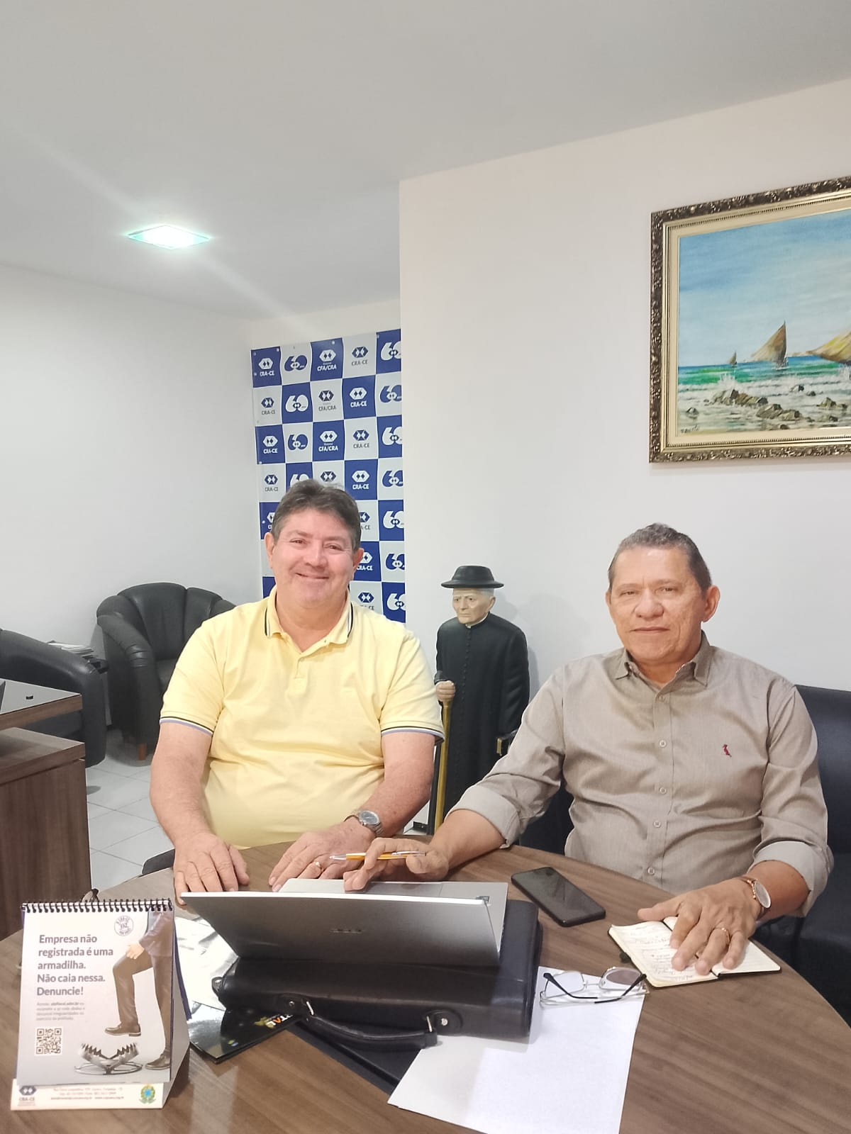 Diretoria do CRA-CE realiza reunião sobre elaboração do orçamento para 2026