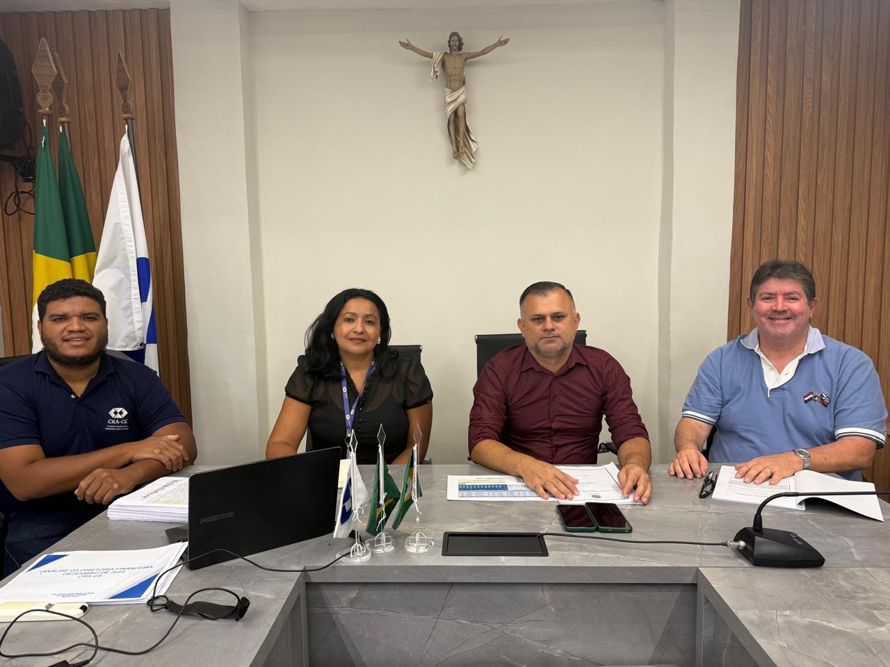 CRA-CE realiza reunião semestral da Comissão de Análise de Contas